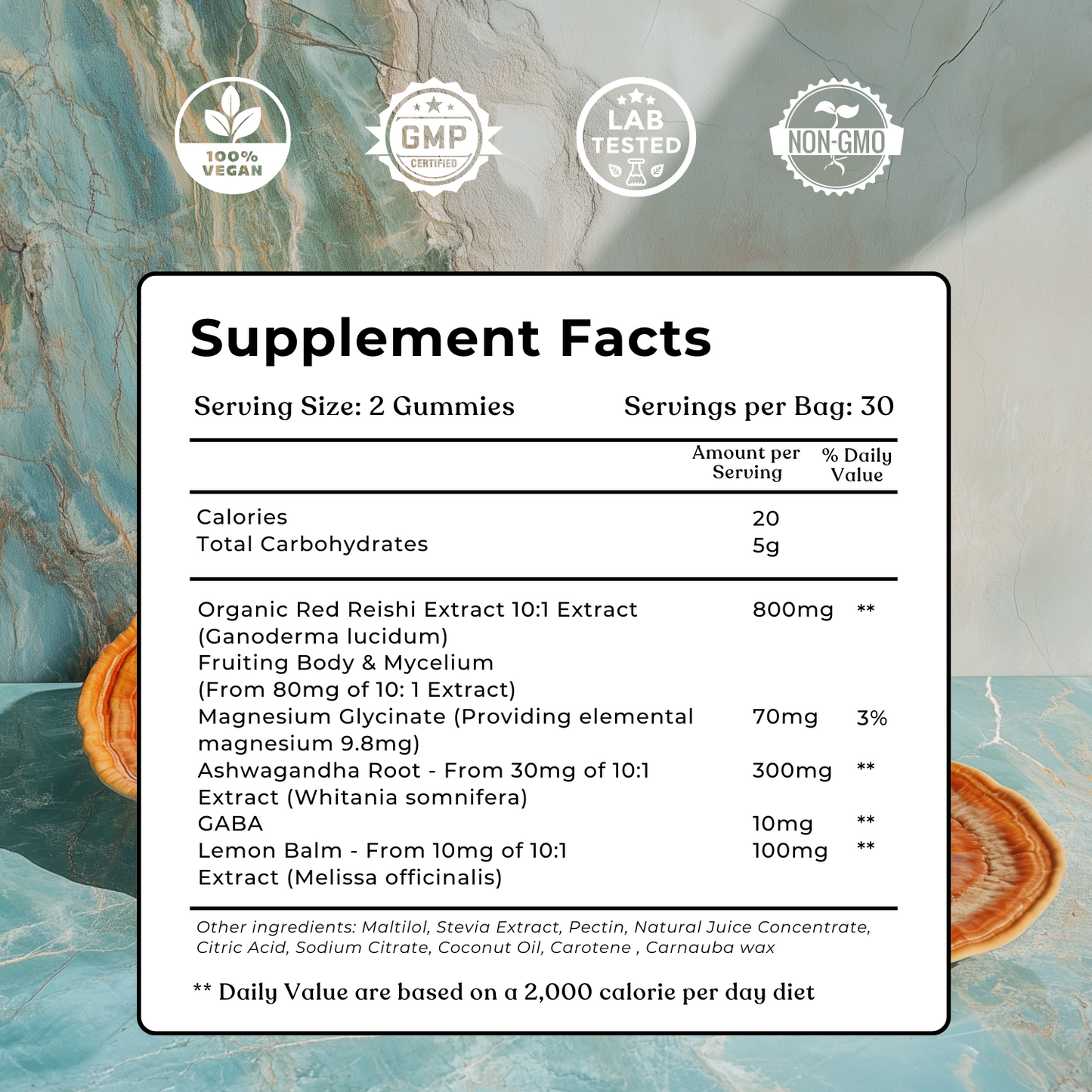 REISHI CALM GUMMIES