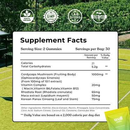 CORDYCEPS ENERGY GUMMIES